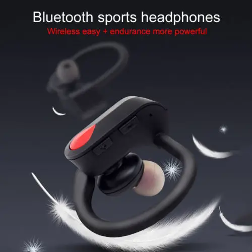 Настоящие Беспроводные спортивные наушники с Bluetooth крючком для близнецов