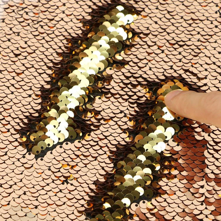 Высокое качество Реверсивный 20*15 см масштаб рыбы блестка ткань