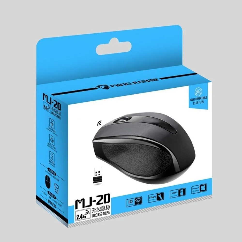 Качественная беспроводная мышь USB 2 4 ГГц 2400DPI игровой офис для компьютера