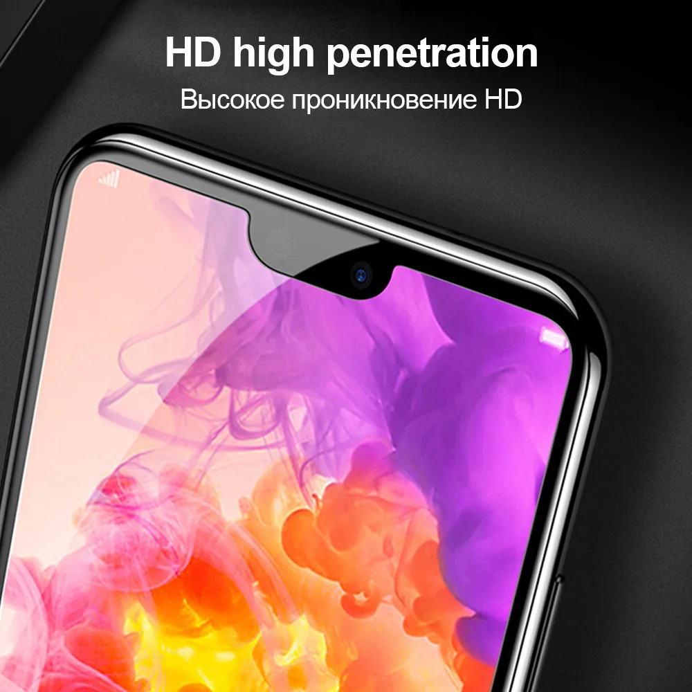 Изогнутое 5d стекло mate20lite закаленное для huawei p 20 pro Защитная пленка P20 mate lite чехол