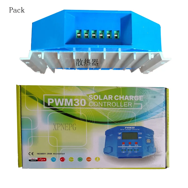 Бытовой PMW12V24V автоматическое распознавание 10A30A блок управления установкой на