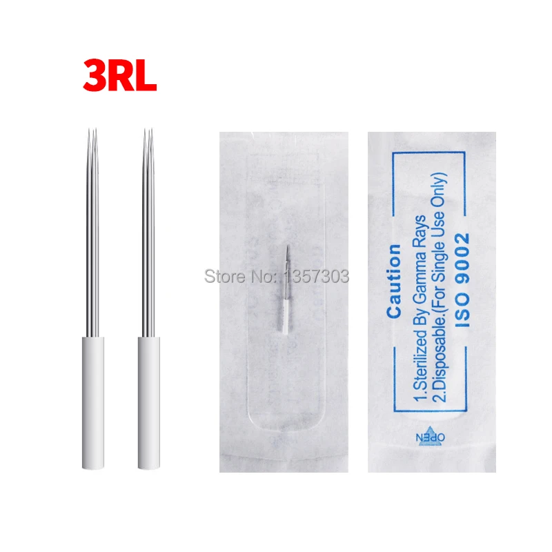 

3RL Needle Semi Permanent Makeup Microblading Blade Manual Pen Fog Needle Tattoo Accessory Supply Microblading Embroidery