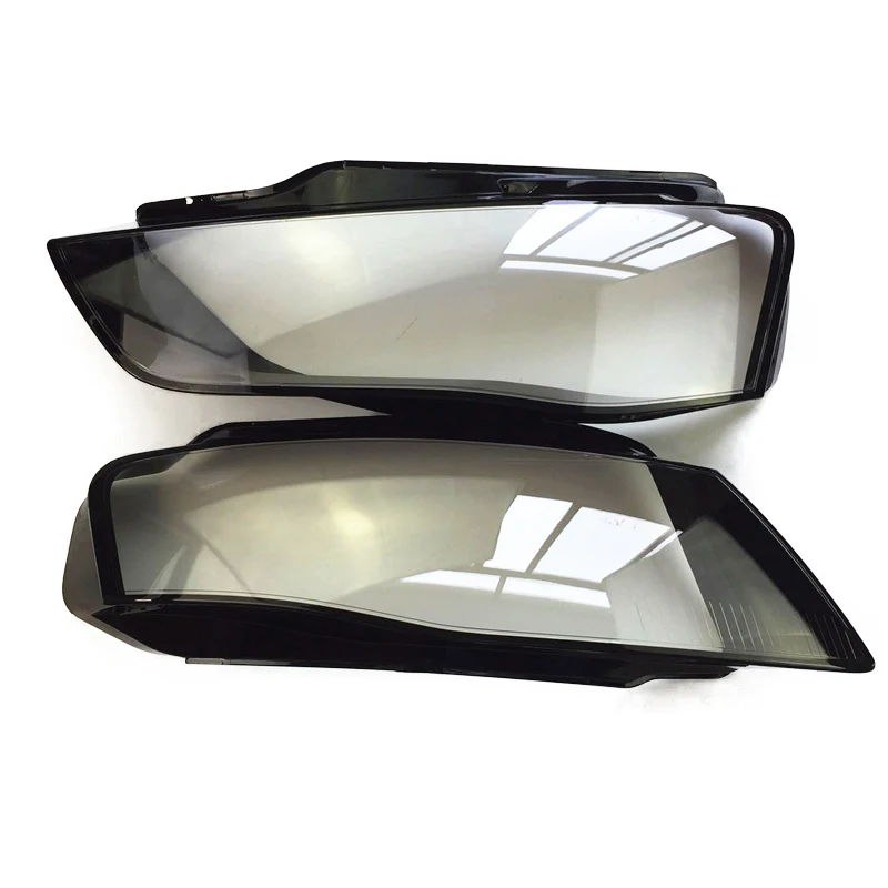 

Car Headlight Transparent PC Cover Car Left Side/Right Side Front Kit Cover Headlight Shell Car Styling For Audi A4 09-12 B8