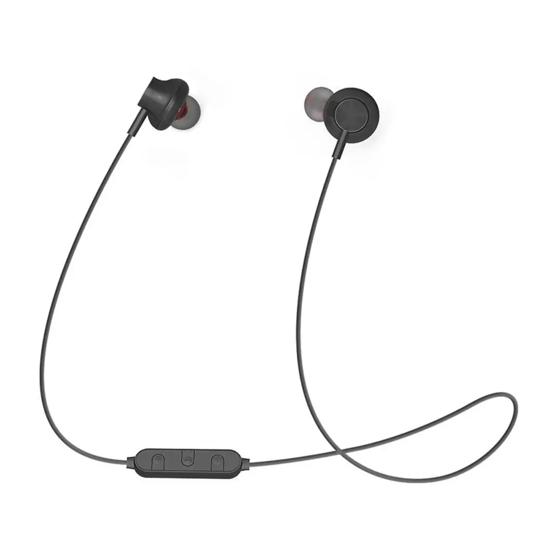 Компактный шейный беспроводной Bluetooth двойной стерео вкладыши для спортивного