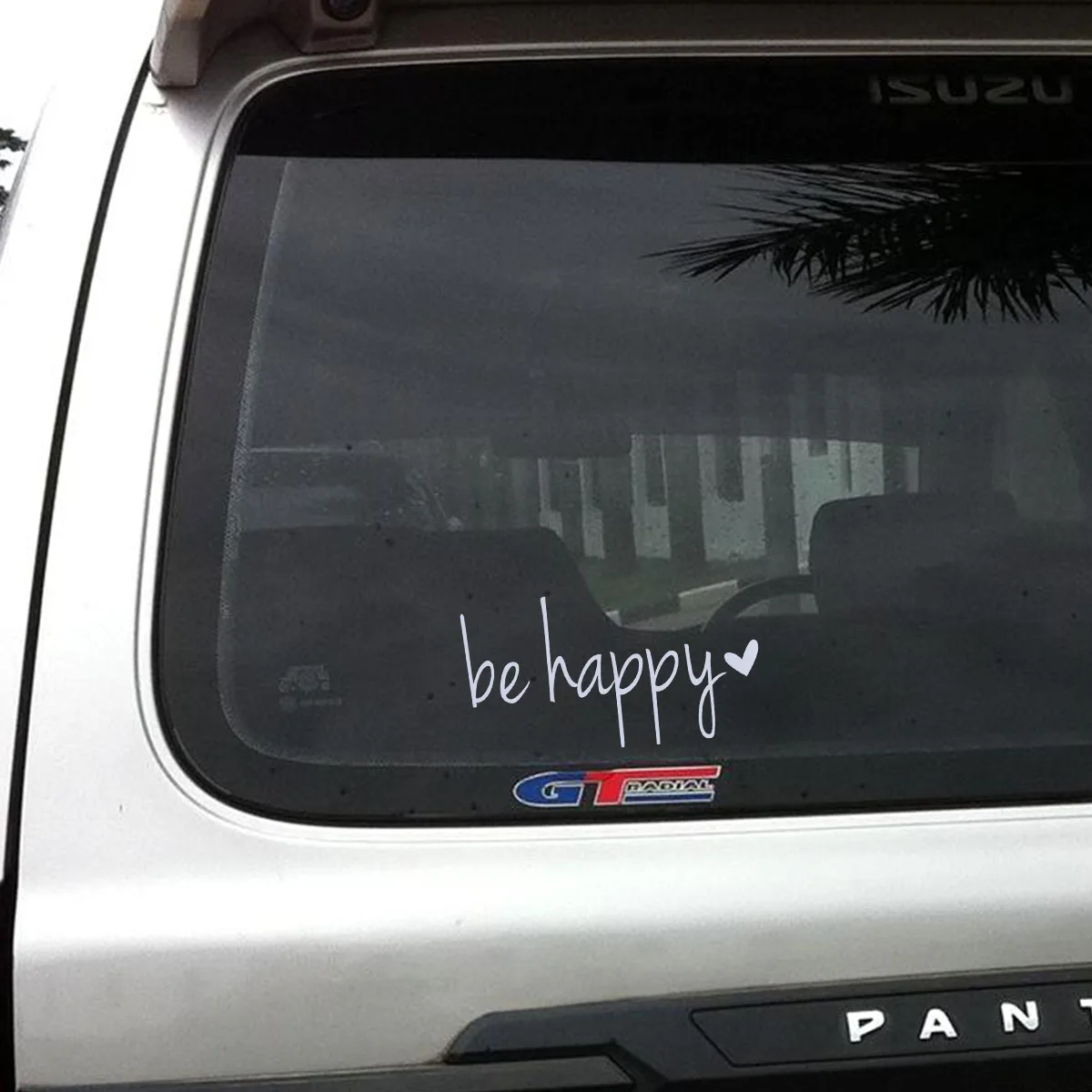 14x7 5 см автомобильный стикер s Be Happy Наклейка Виниловая наклейка для Windows