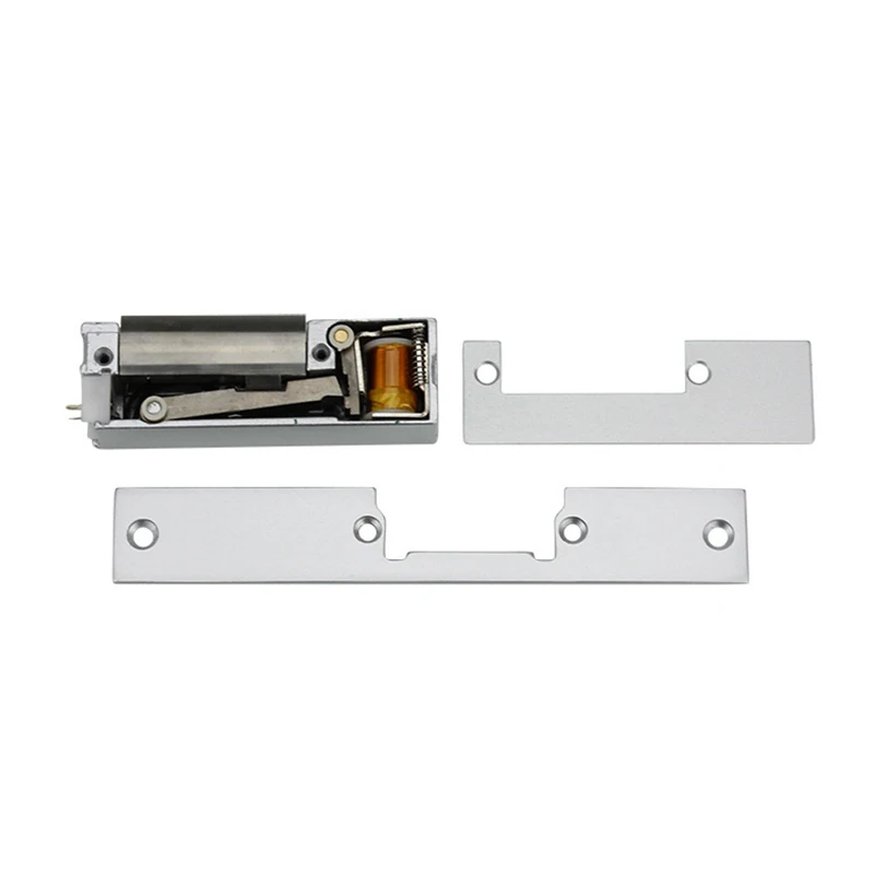 DC 12V Narrow-type Door Electric Strike Lock Access Control System Silver | Обустройство дома