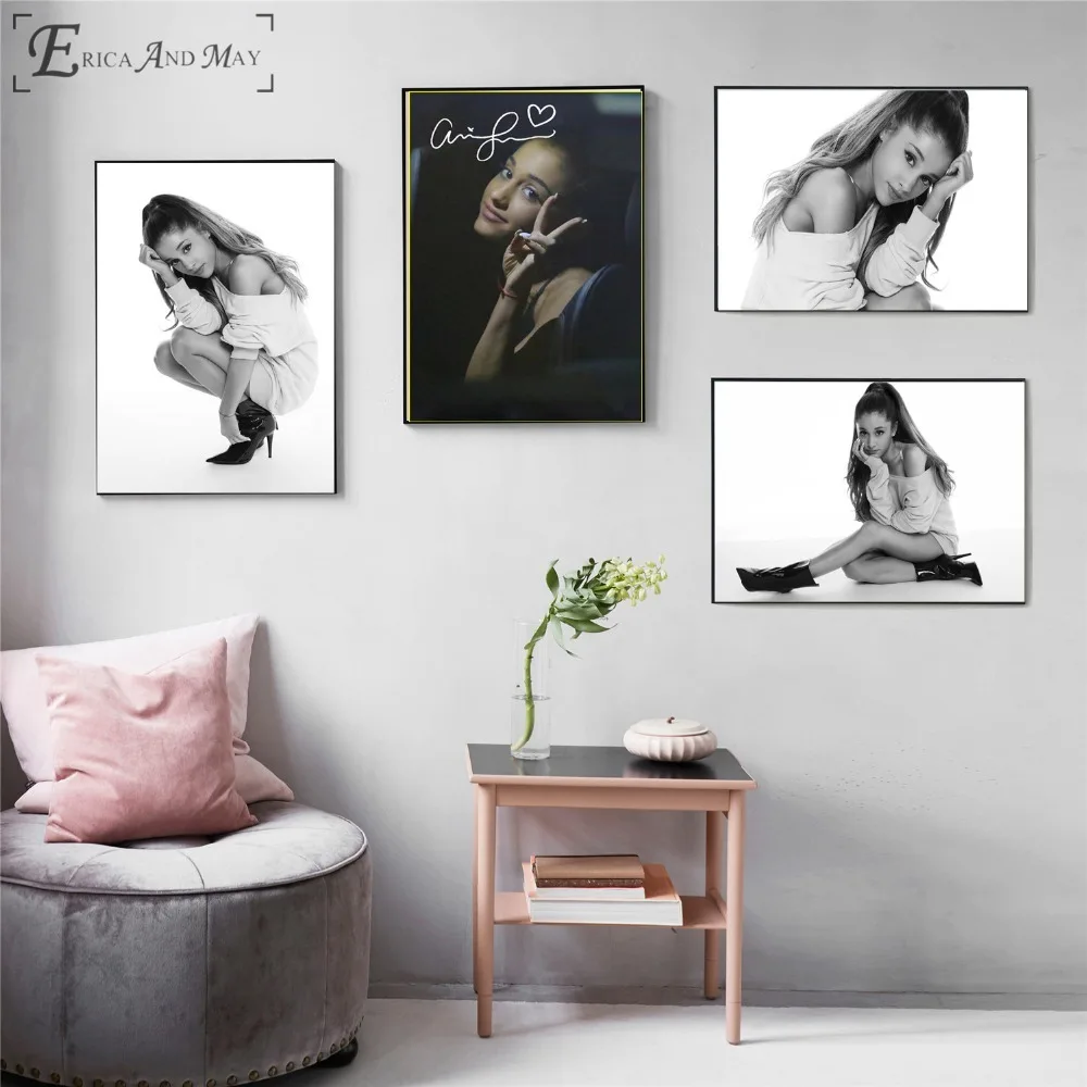 Портретные фотографии Ariana Grande Картина на холсте настенные картины домашний