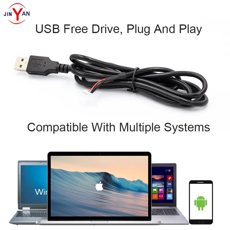 JinYan 8-мегапиксельная HD 4K 3264x2448 30fps USB-камера модуль 170 градусов USB HS промышленная