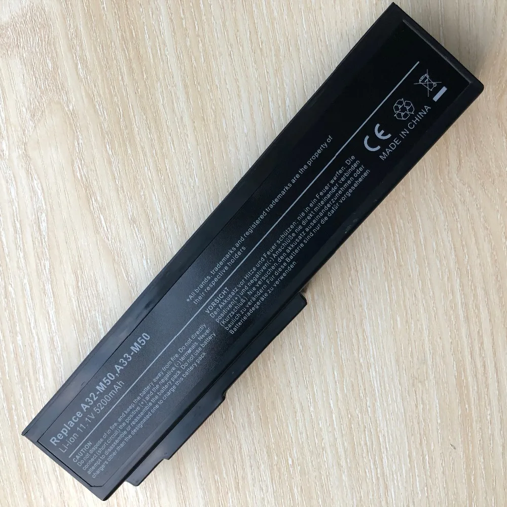 HSW Аккумулятор для ноутбука ASUS N53S N53SV A32-M50 A32-N61 N53 M50s A32-X64 N61J N61D N61VG N61JA N61JV |
