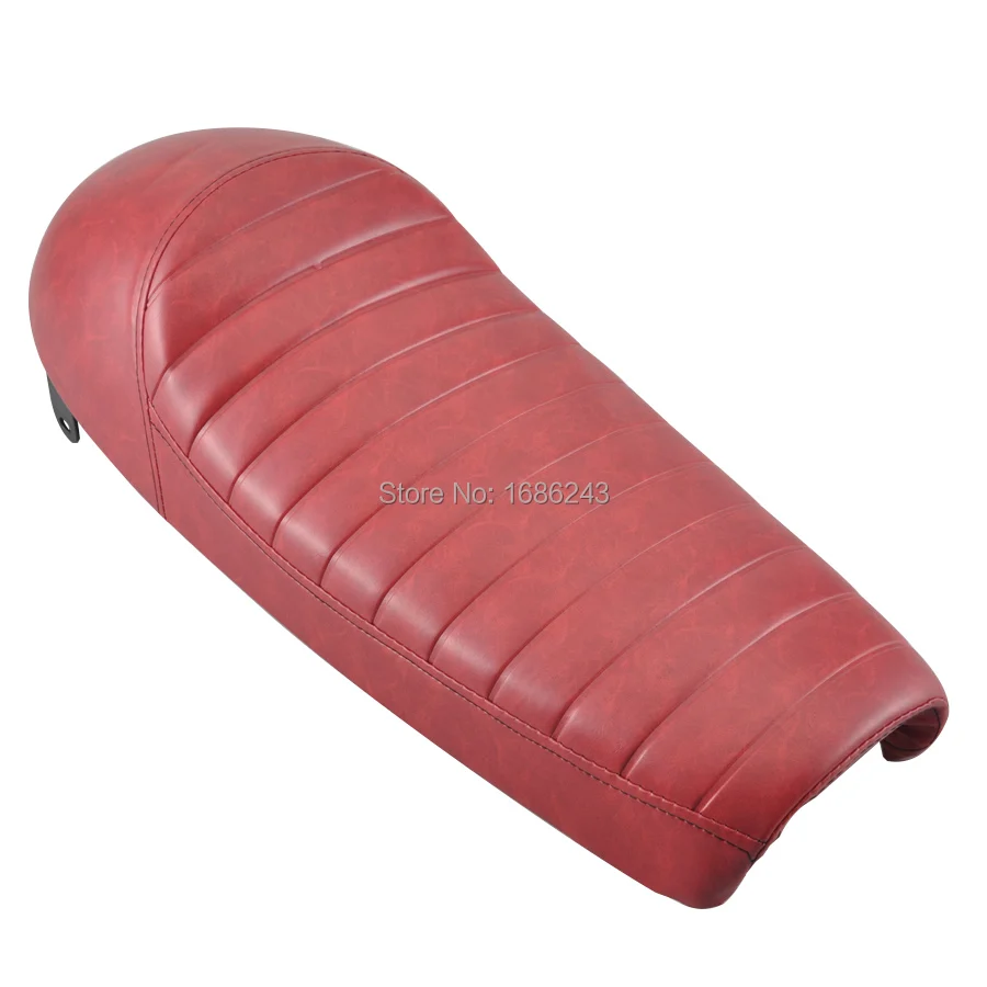Универсальное мотоциклетное сиденье для Кафе Racer Flat Brat Hump седло Honda FOR Suzuki GN250 GN400