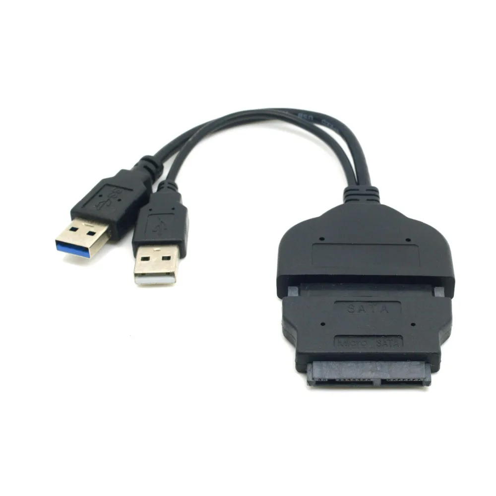 Переходник USB SATA 3 0 на Micro 7 + 9 16 контактный кабель внешний жесткий диск конвертер