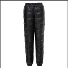 Брюки мужские зимние, на утином пуху, с высокой талией, водонепроницаемые, ветрозащитные, размера плюс, 5XL