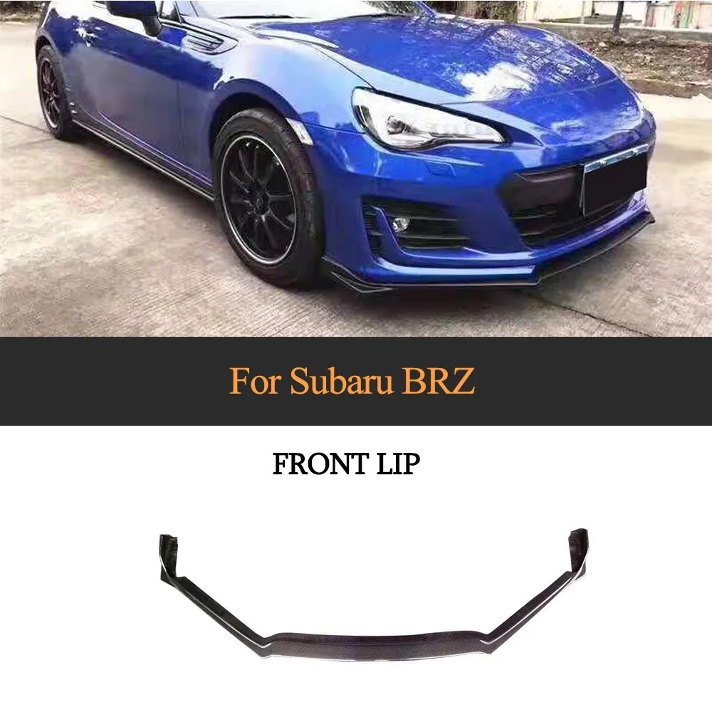 

Передний бампер из углеродного волокна для Subabu BRZ 2017 2018 Base TS Sport-tech Limited Premium 2 Door Coupe