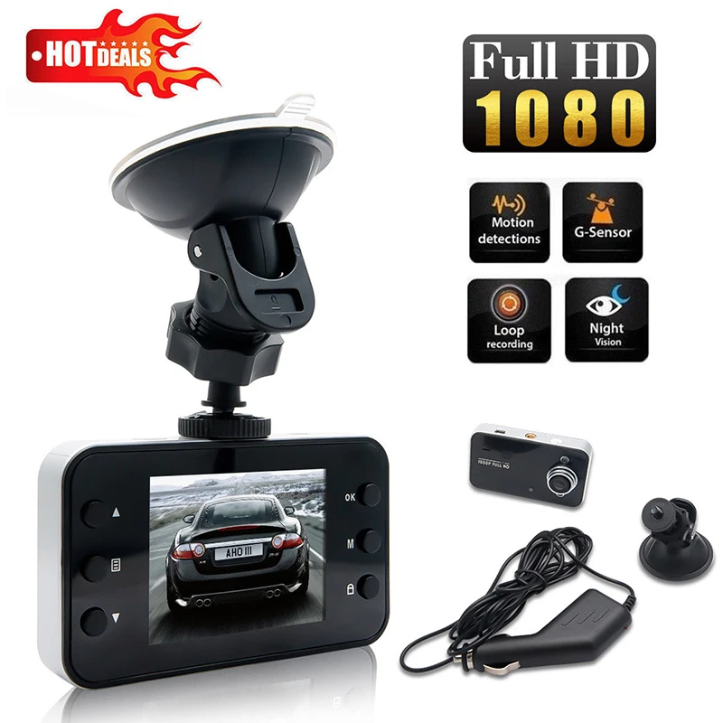 HD 1080P 2 7 ''Автомобильный видеорегистратор камера Автомобильный GPS Двойная