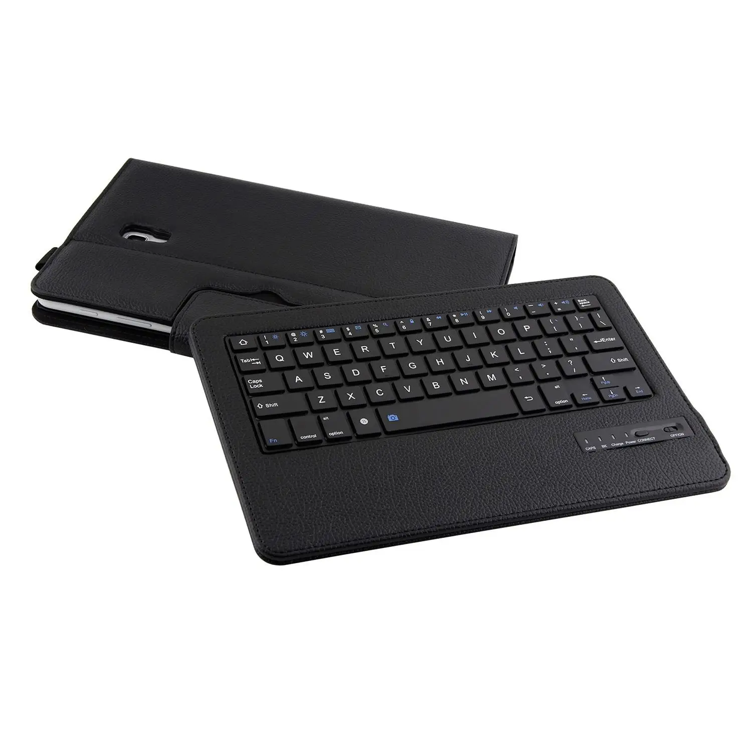 Черный чехол с клавиатурой для Samsung Galaxy Tab A 10 5 2018 модель Sm T590/T595/T597 тонкий корпус