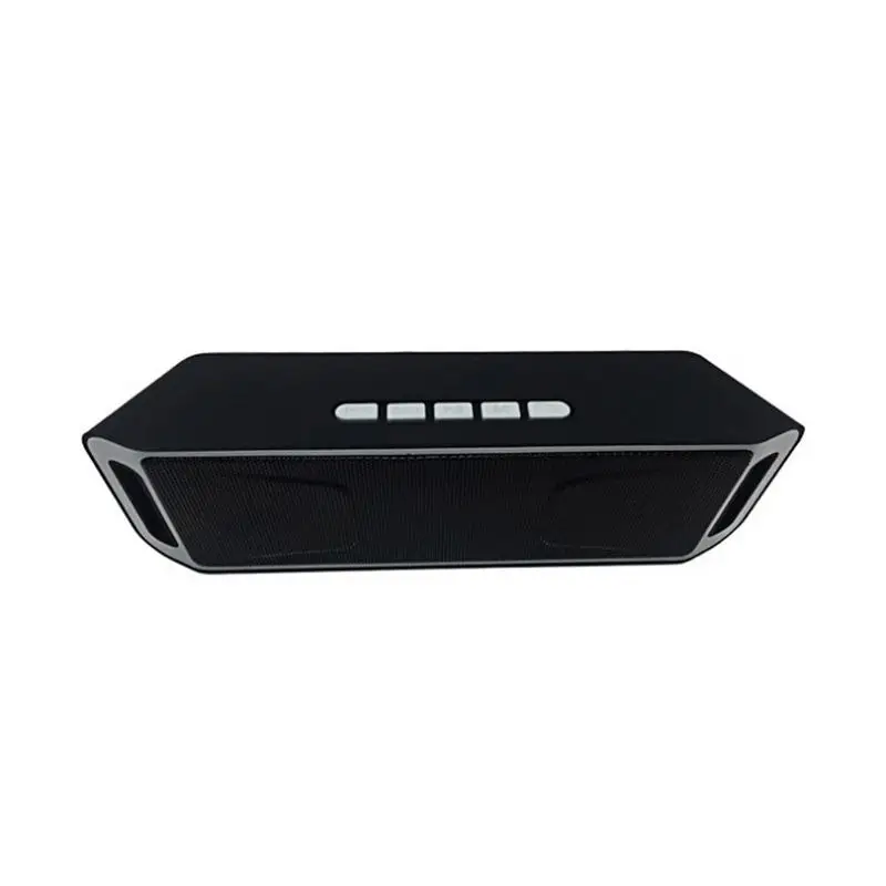 Беспроводной Bluetooth динамик телефон громкой связи сабвуфер TF карта двойной