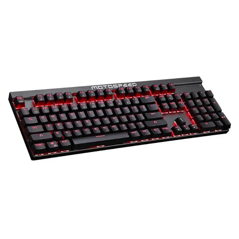 Motospeed CK103 игровая механическая клавиатура Проводная RGB с подсветкой