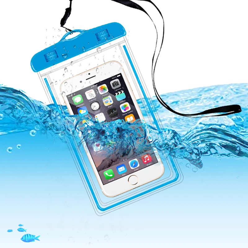 Универсальный Водонепроницаемый телефон легкий корпус 3 5 до 6 дюймов для iPhone 6sp 8 X