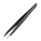 Пинцет для бровей, 1 шт., из нержавеющей стали, для удаления волос на лице, триммер для бровей, зажим для ресниц, косметика, макияж