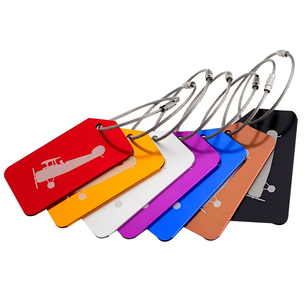 7 шт./компл. аксессуары для путешествий бирка багажа портативный безопасный