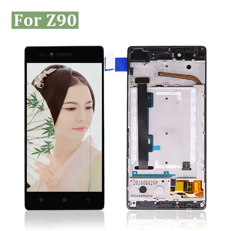 10 шт./лот Оригинальный ЖК-дисплей для Lenovo Vibe Shot Z90 дисплей сенсорный экран