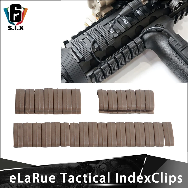 30 шт. тактический страйкбол Tactical IndexClips железнодорожные крышки Пикатинни Охота