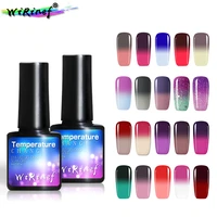 wirinef 8ml temperature change color nail gel polish long lasting chameleon uv gel thermo varnish lacquer