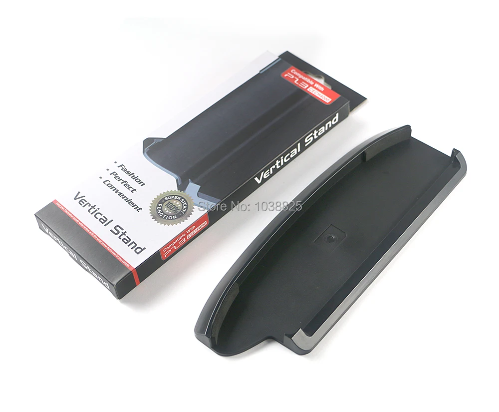 Новое черное пластиковое основание вертикальный держатель для PlayStation 3 PS3