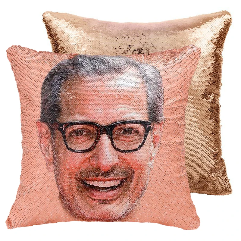 Чехол для подушки с блестками чехол золотыми Двухцветный дивана украшение дома