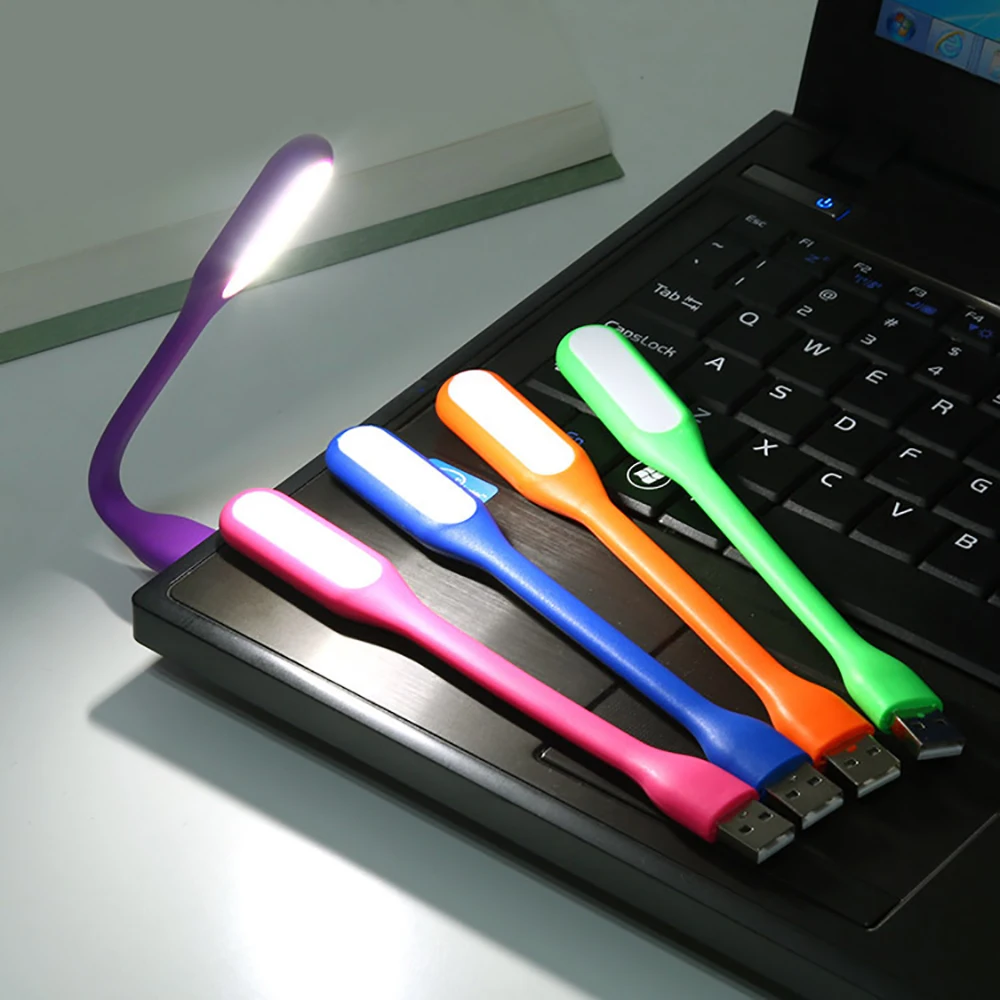 Мини Портативный USB светодиодный светильник 5 в 1 2 Вт супер яркий книжный лампа