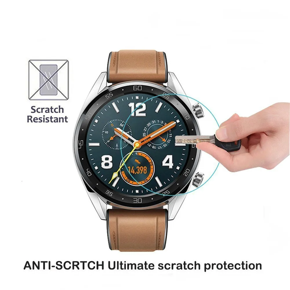 2 шт. для Huawei Watch GT Gt закаленное стекло Защита экрана 9H 2.5D защитная пленка защита от