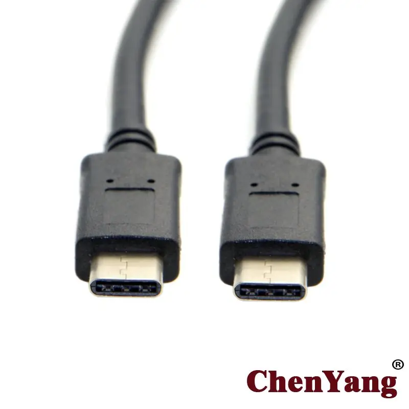 

Chenyang USB 3.1 Type-C Male to USB-C Male Reversible Data Cable 2m 10Gbps for Laptop & Tablet & Phone
