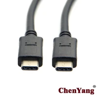 chenyang usb 3 1 type c male to usb c male reversible data cable 2m 10gbps for laptop tablet phone