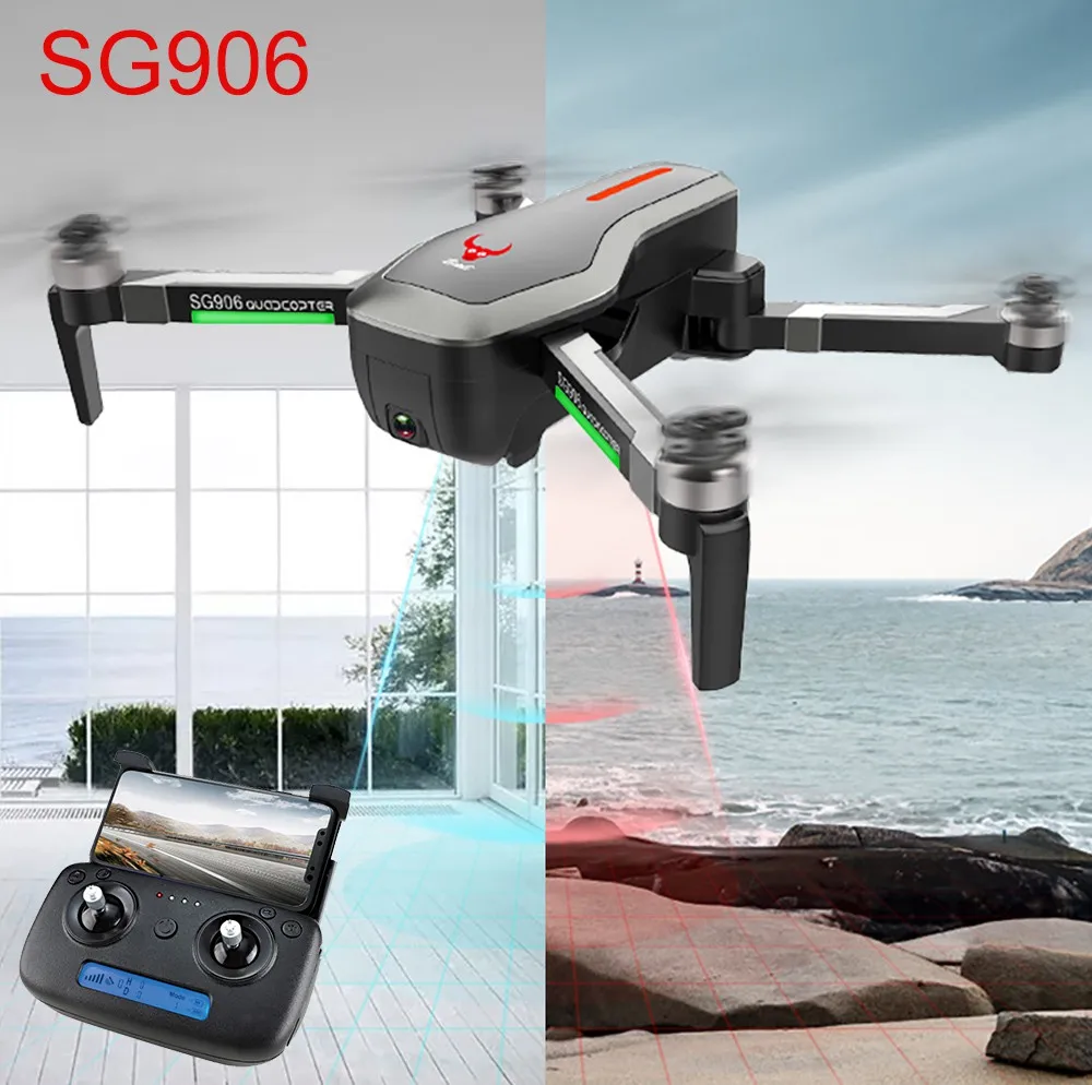 ZLRC Beast SG906 gps 5G wifi FPV с 4K 1080P Ультра HD камерой селфи складной Радиоуправляемый Дрон Квадрокоптер RTF VS XS809S XS809HW SG106