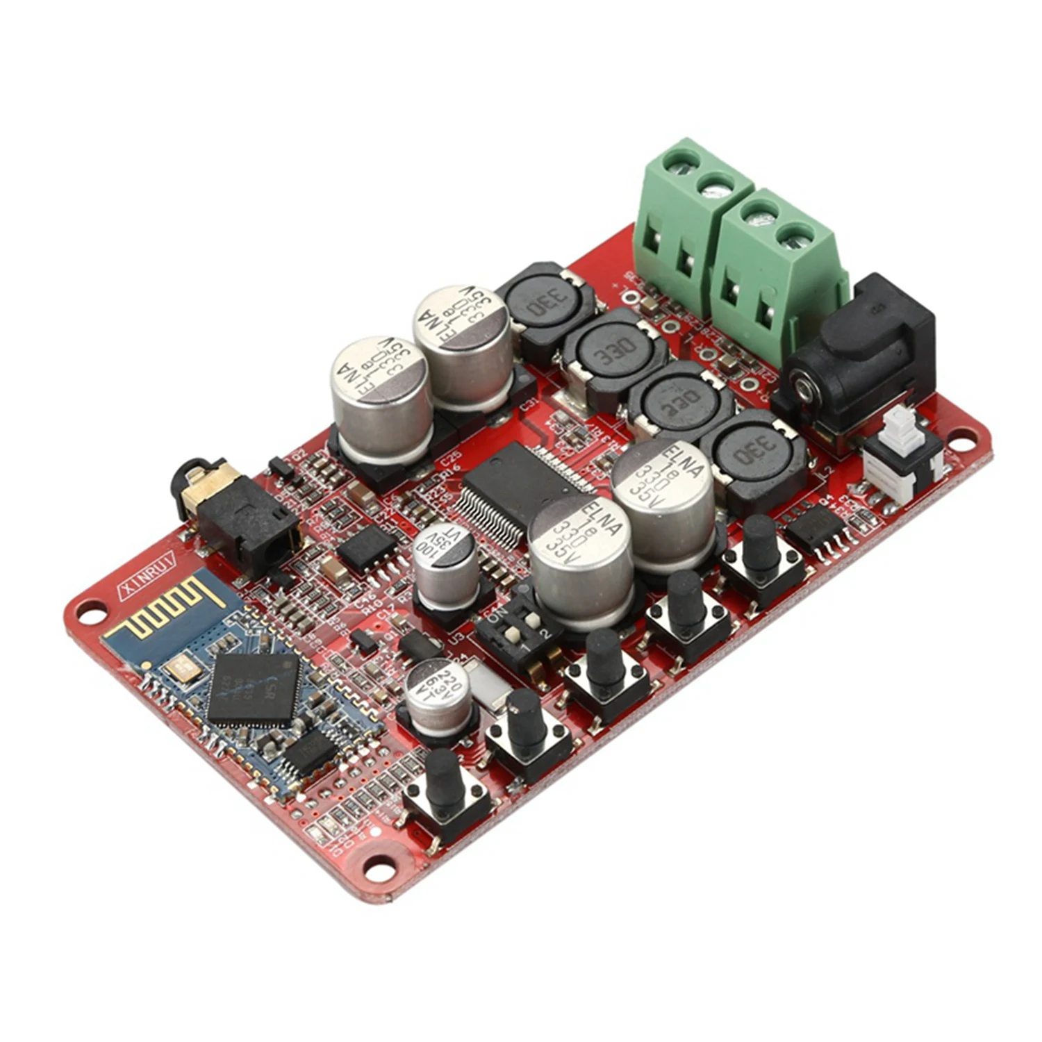 TDA7492P 50 Вт + Bluetooth 4 0 аудио приемник Цифровой усилитель доска чехол|Усилители