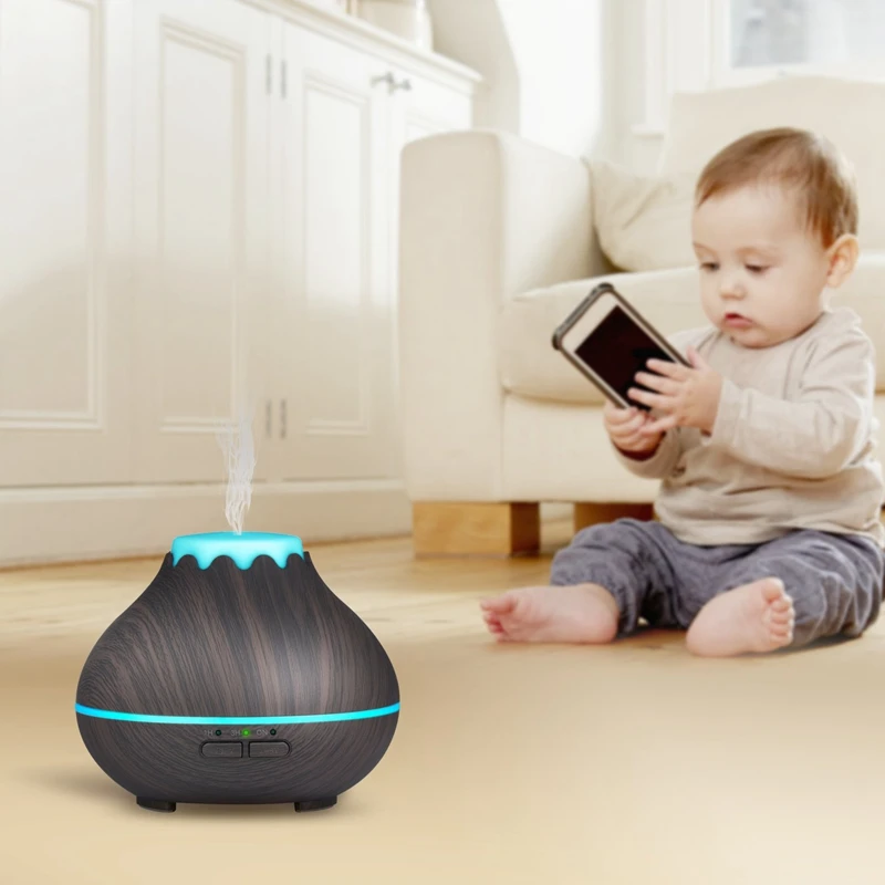 Мини аромадиффузор эфирного масла 150 мл ультразвуковой увлажнитель холодного