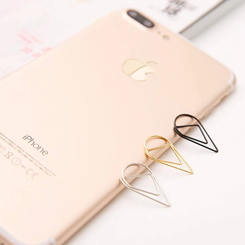 Decorative Binder Clips Foldback Clip Document Artistic New Shape 100 X Paper 2.5cm | Канцтовары для офиса и дома