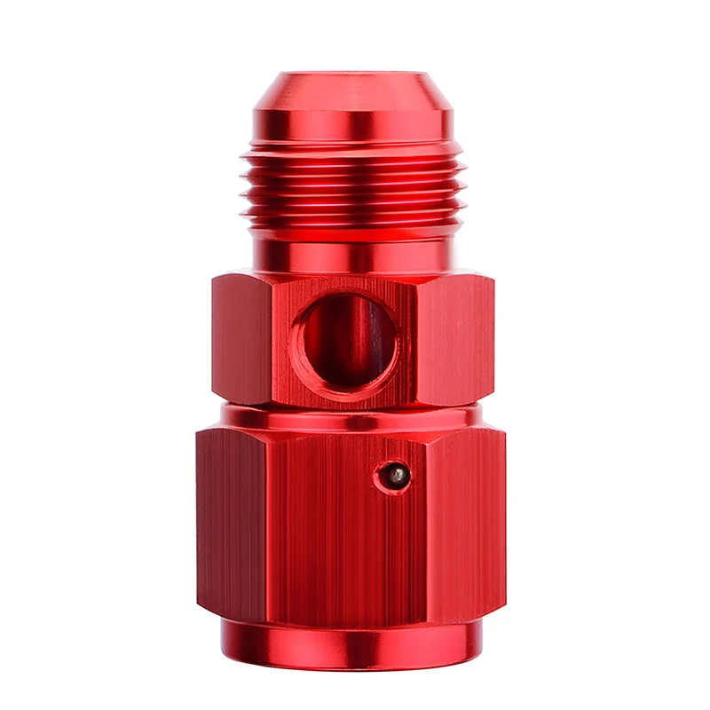 SPEEDWOW Красный Мужской и Женский двойной 1/8 &quotNPT алюминиевый сплав Датчик боковой