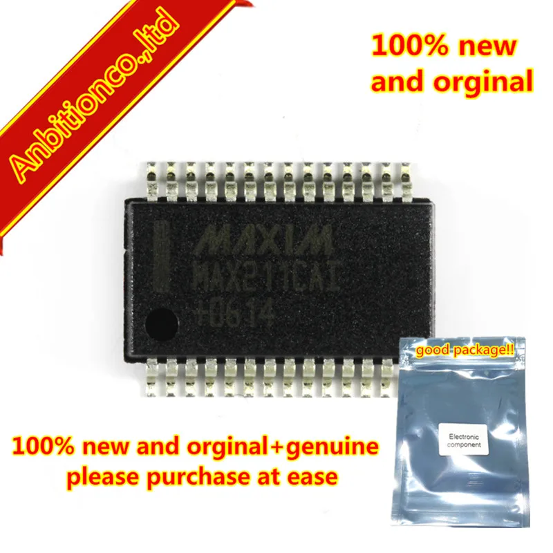 10 piezas 100% nuevo y original MAX211CAI + T SSOP-28 en stock-0