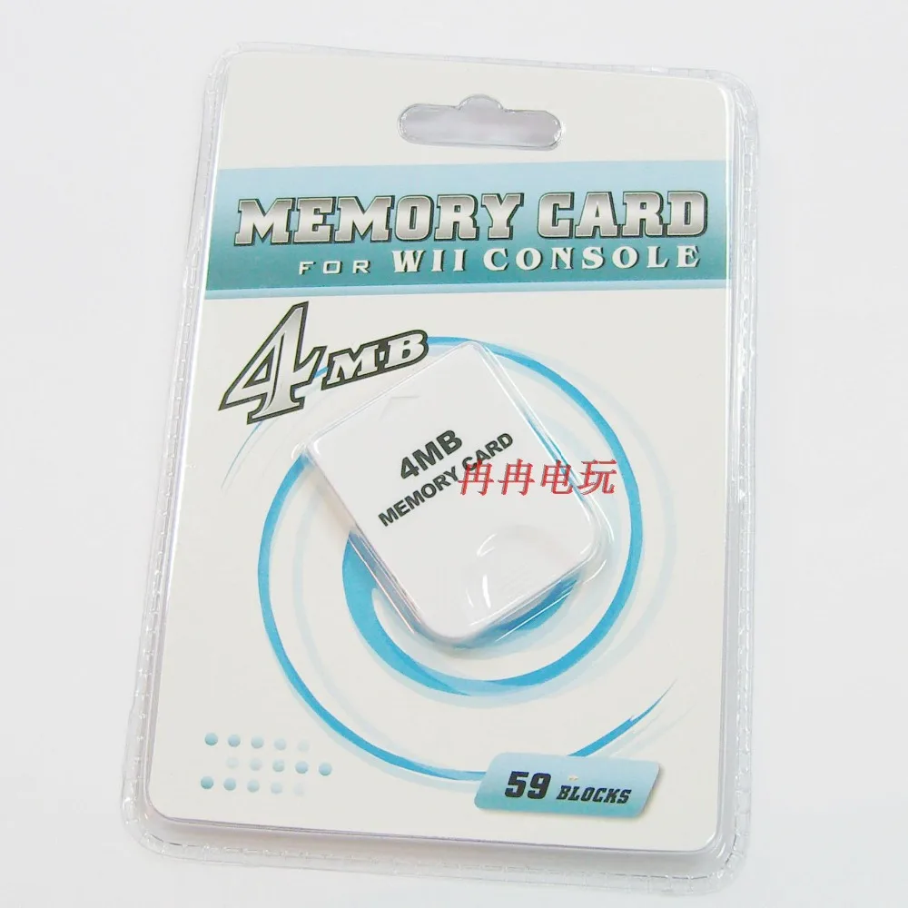 10 шт. 128 Мб высокое качество для Wii Memory Storage Card Saver Nintendo for wii memoria рождественские