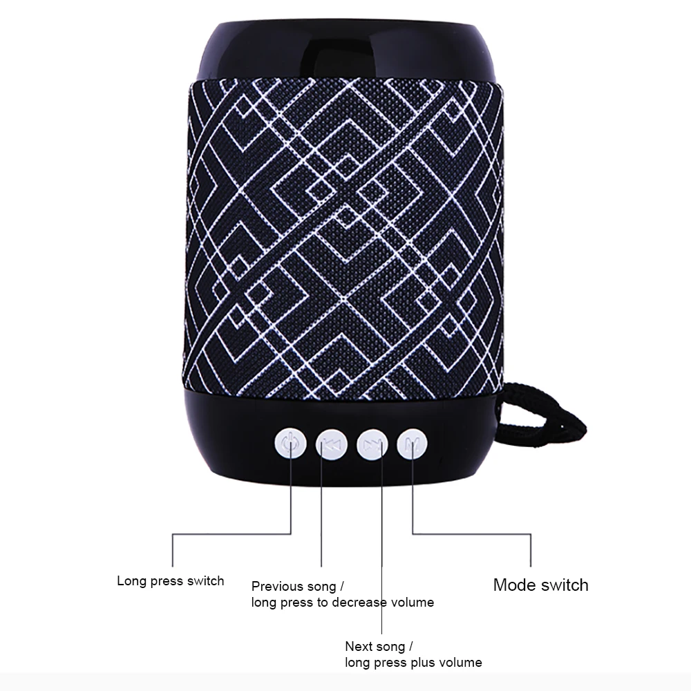 Универсальный Водонепроницаемый мини-динамик с Bluetooth держатель для телефона MP3