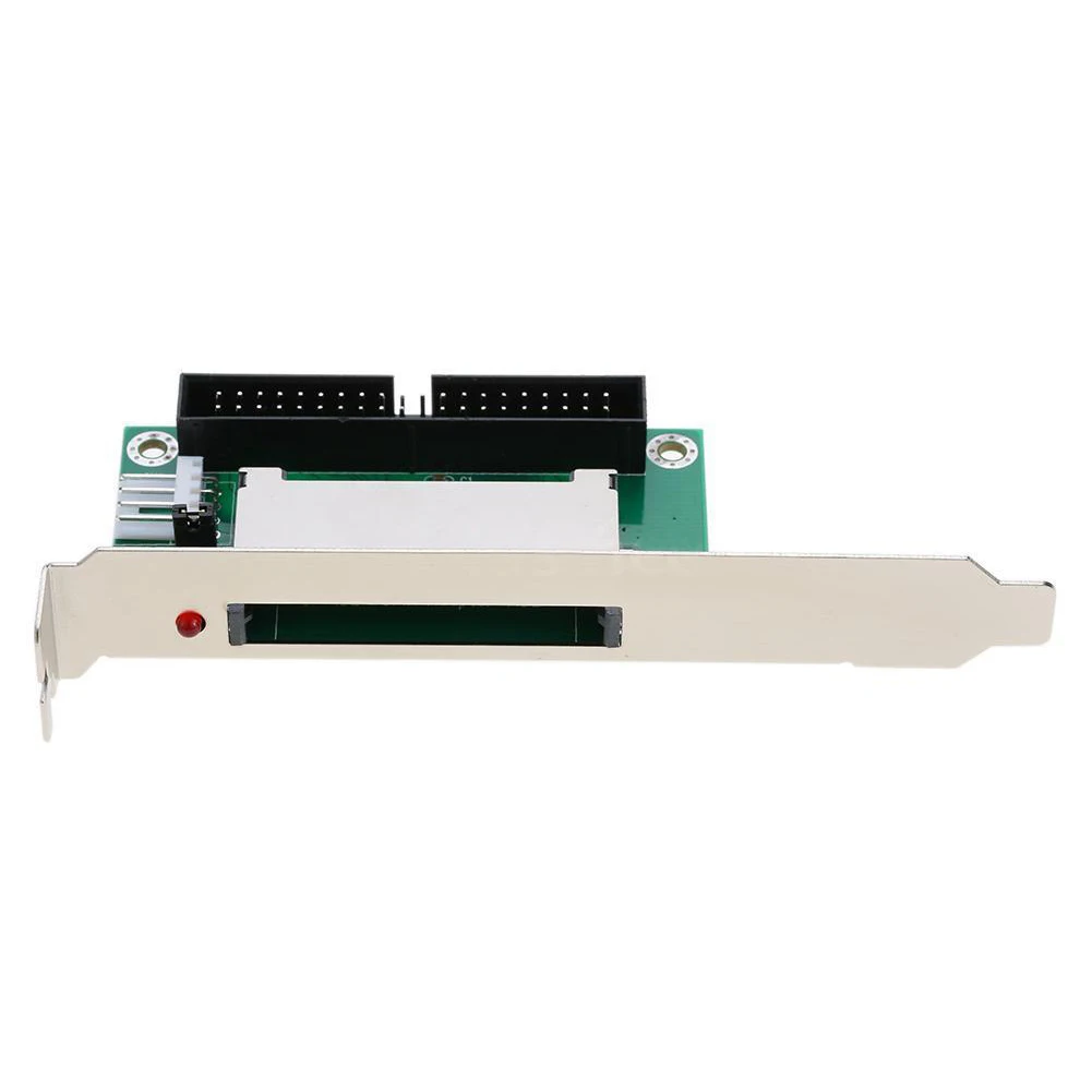 40 Pin Compact Flash Bootable конвертер PCI кронштейн CF в IDE задняя панель адаптер