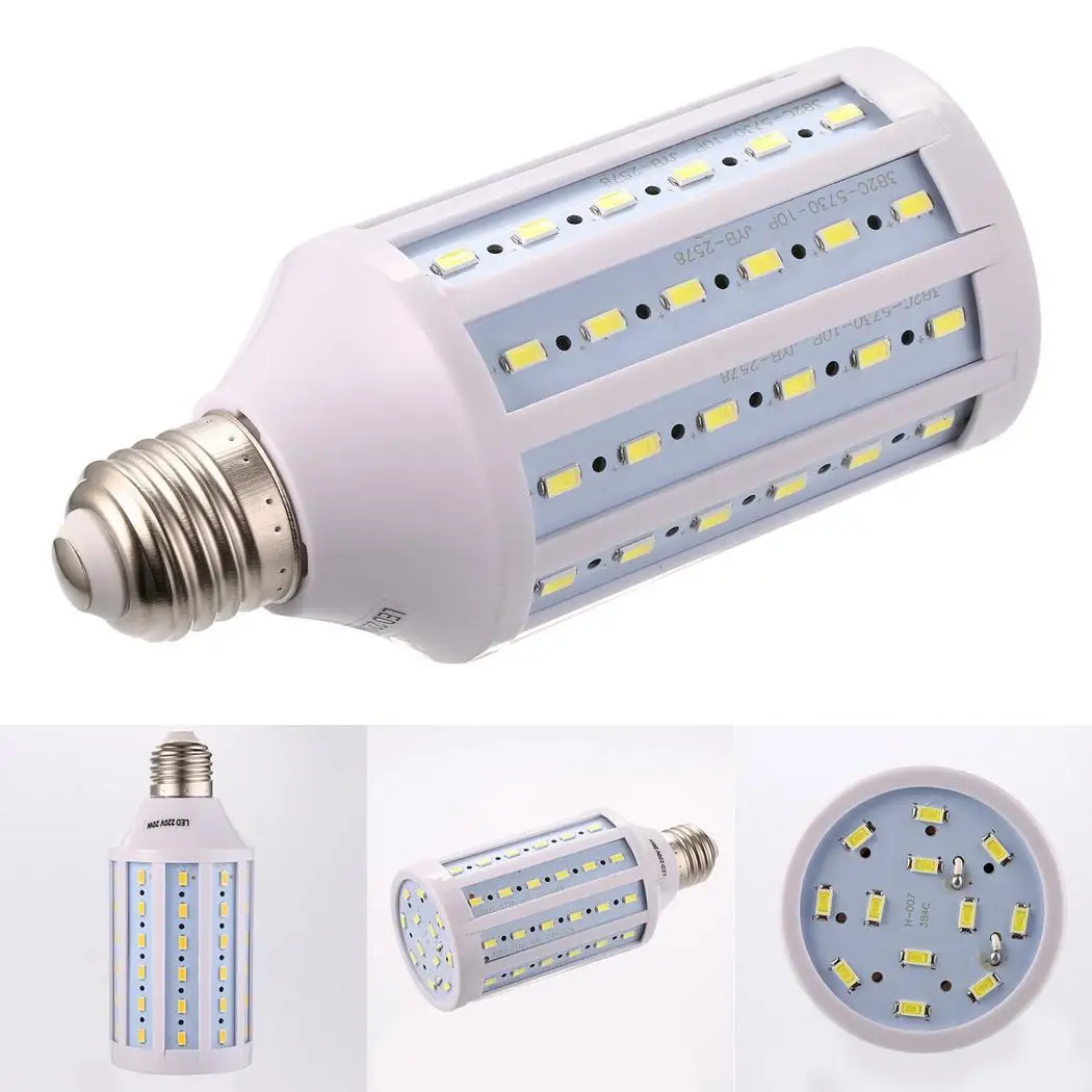 E27 20 W белый/теплый белый светодиодный мозоли 220 V все сад освещения и Освещение в