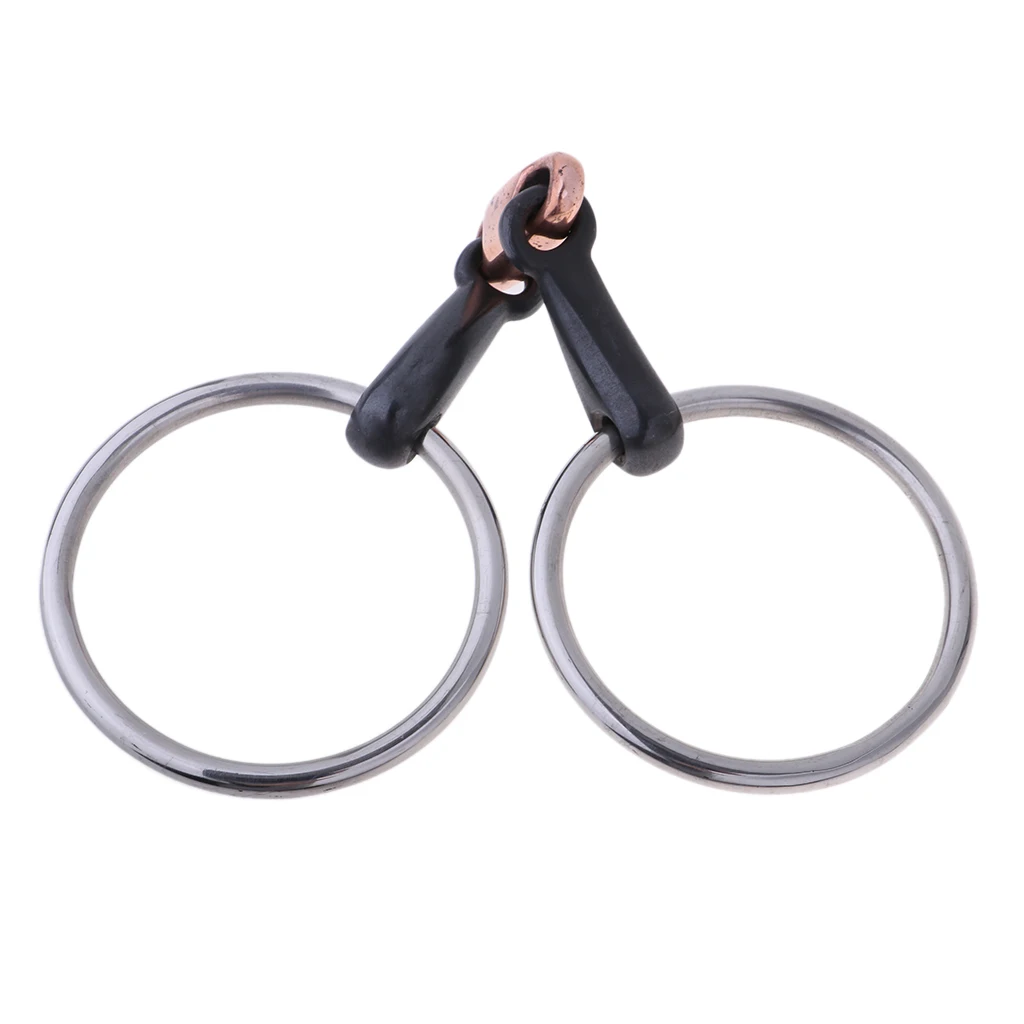 

105/115/125mm Copper Link Eggbutt Snaffle Bit Ring Snaffle Bit for Horse