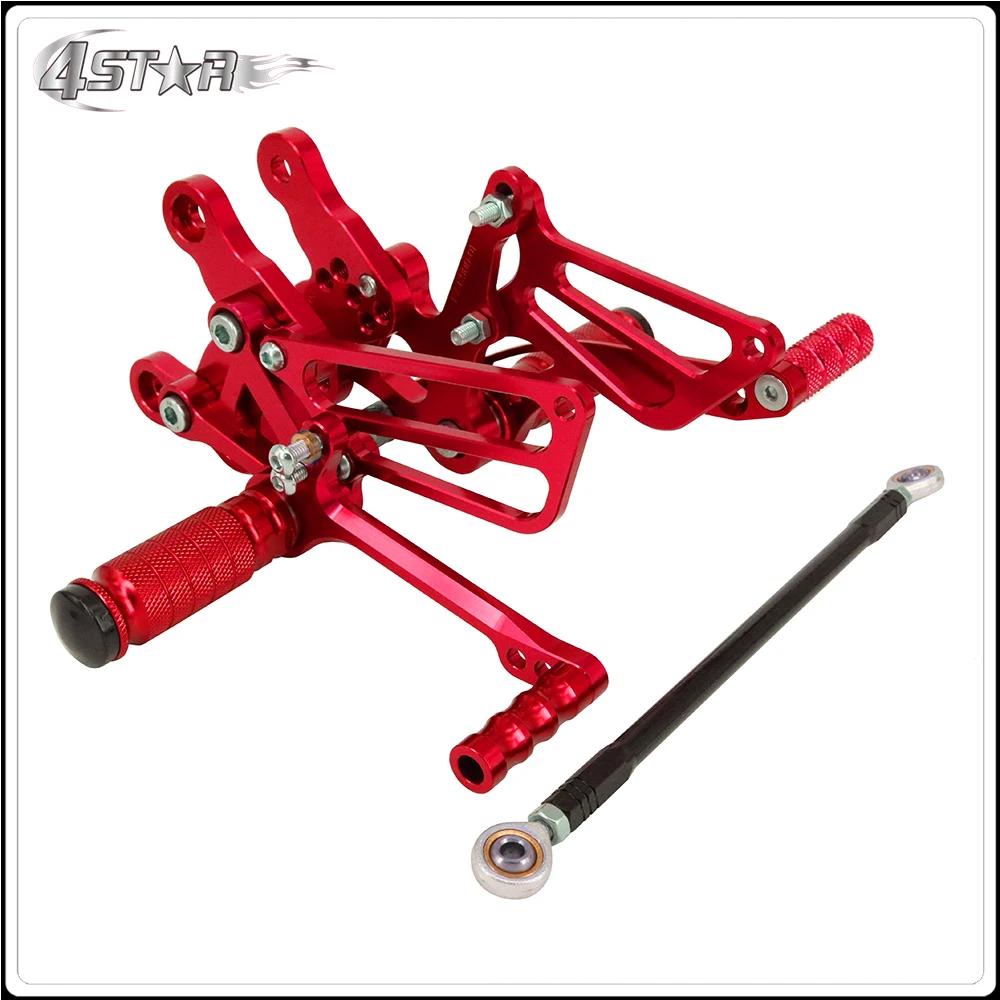 Регулируемые подножки для мотоцикла CNC педалей HONDA CBR400RR NC23 NC29 93 99 CBR900RR SC28 92 95 CBR919RR