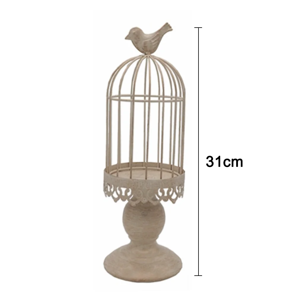 Свадебный подсвечник настольная клетка украшение Винтаж железный подарок дома