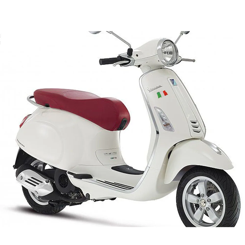 3D наклейки на бак мотоцикла Италия флаг полимерные чехол для Aprilia Ducati Vespa GTS GTV 250 300