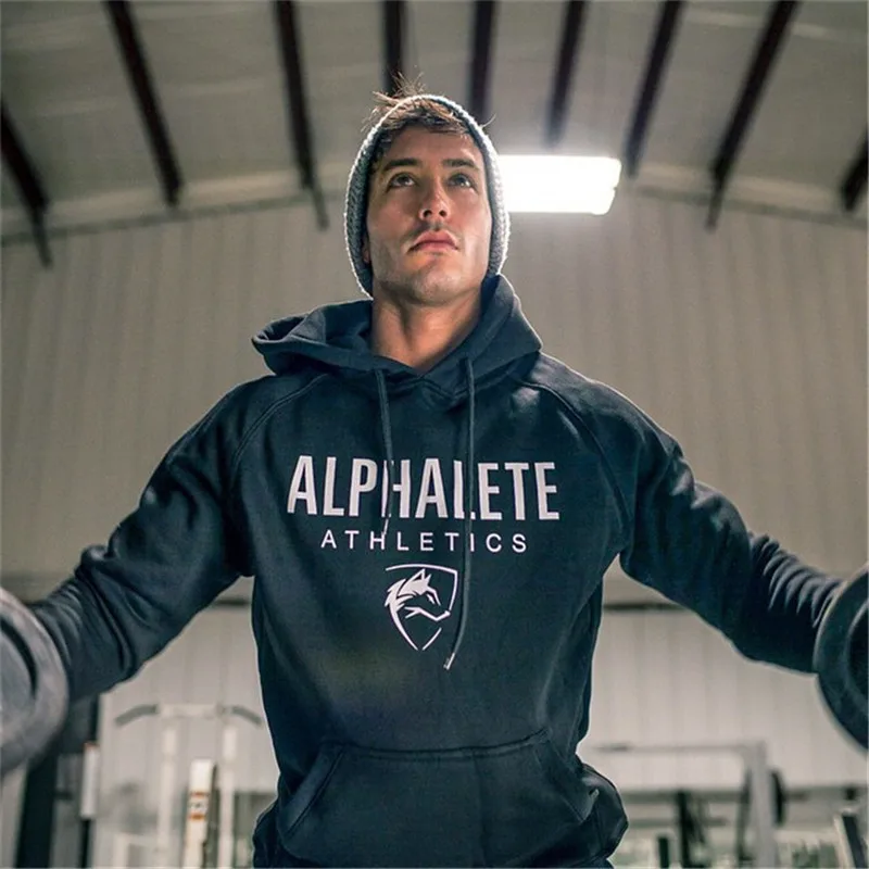Горячее предложение для мужчин De Кофты печати высокое качество Alphale капюшон