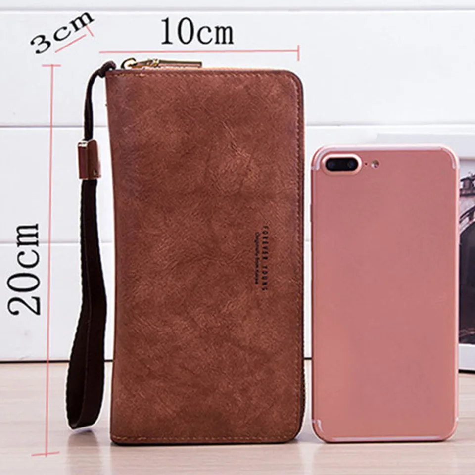 Multi-card Holder Women's Bag Coin Purses Bank Wallet Purse Fashion Card Package Credit Wallets Long Wrist Zipper | Багаж и сумки