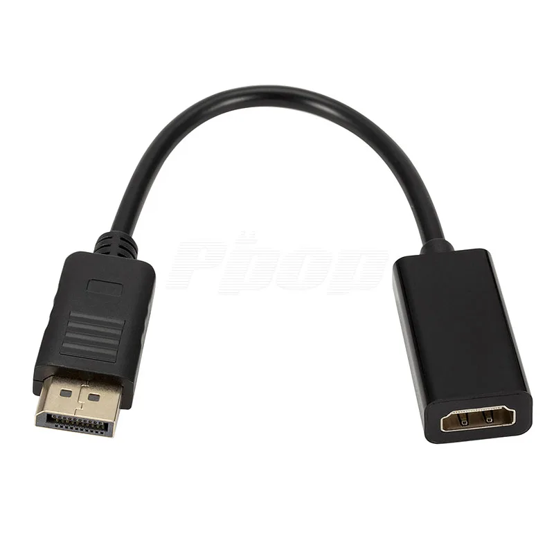 Переходник DP в HDMI-совместимый с DisplayPort кабели 24 см разъем FHD Папа-мама для монитора